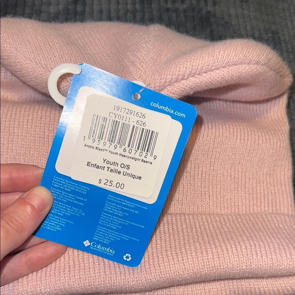 Columbia Pink Omni-Heat Beanie